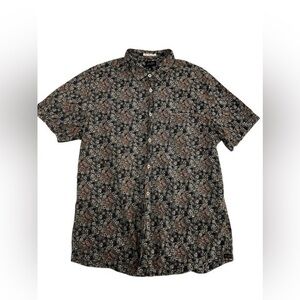 Good Man Brand Short Sleeve Button Down Size Large